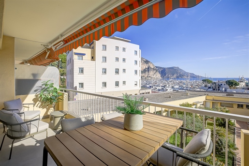 Beaulieu-Sur-Mer - Superbe appartement 3 pièces rénové, avec terrasse vue mer, cave et garage