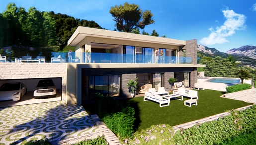// Roquebrune Cap Martin // contemporary 5-room villa with magical sea view