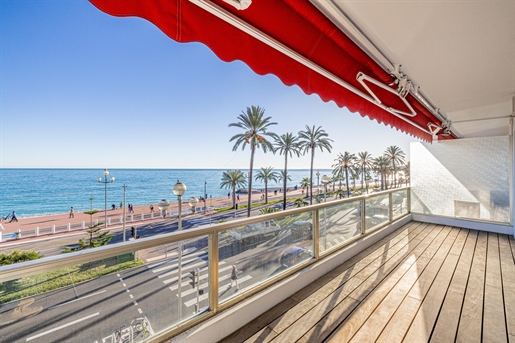 Nizza - Promenade des Anglais - Stupendo appartamento di 3 locali ristrutturato, con cantina e profo