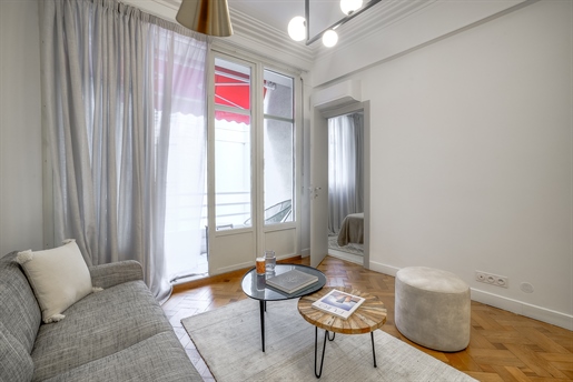 Nizza - Meyerbeer - Appartamento ristrutturato di 2 locali con balcone