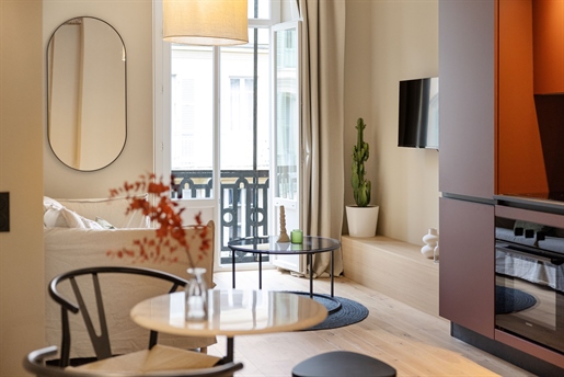 Nizza - Garibaldi - 3 Zimmer renoviert, möbliert und mit Balkon