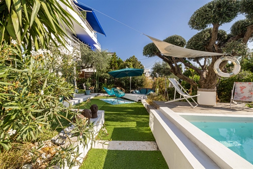 Appartement-Villa Mont Boron avec piscine et garage