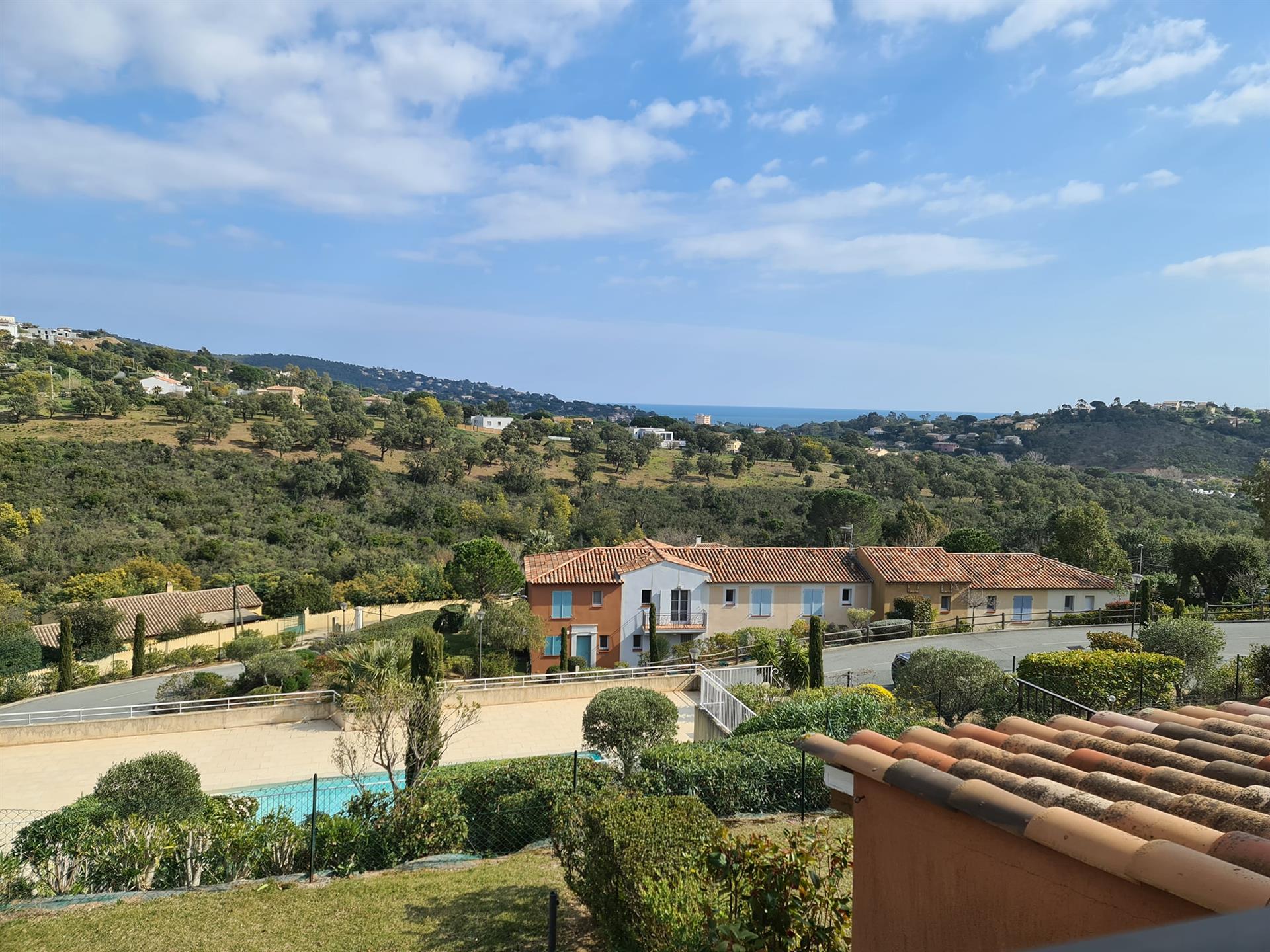 Maison calme avec vue de la Côte d’Azur