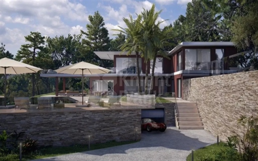 Mougins - Schitterende moderne villa met panoramisch uitzicht op zee