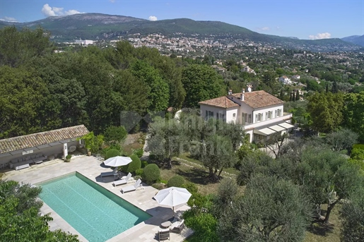 Grasse - Una mansión de perfumista con piscina y increible vistas panoramica