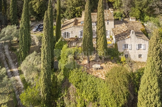 A Stunning Stone Property with Panoramic Views in Tourrettes-sur-Loup