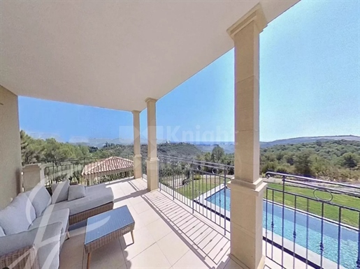 Roquefort-Les-Pins - Splendid contemporary villa with sea view