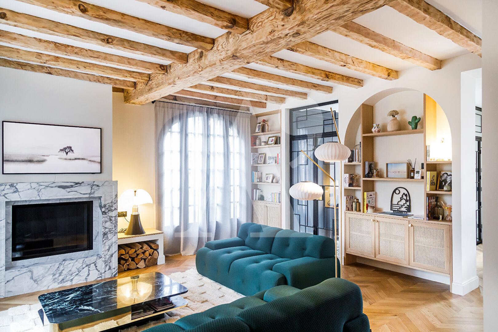 Sublimated Basque Architecture- 1920- House With Garden And Swimming Pool- Biarritz