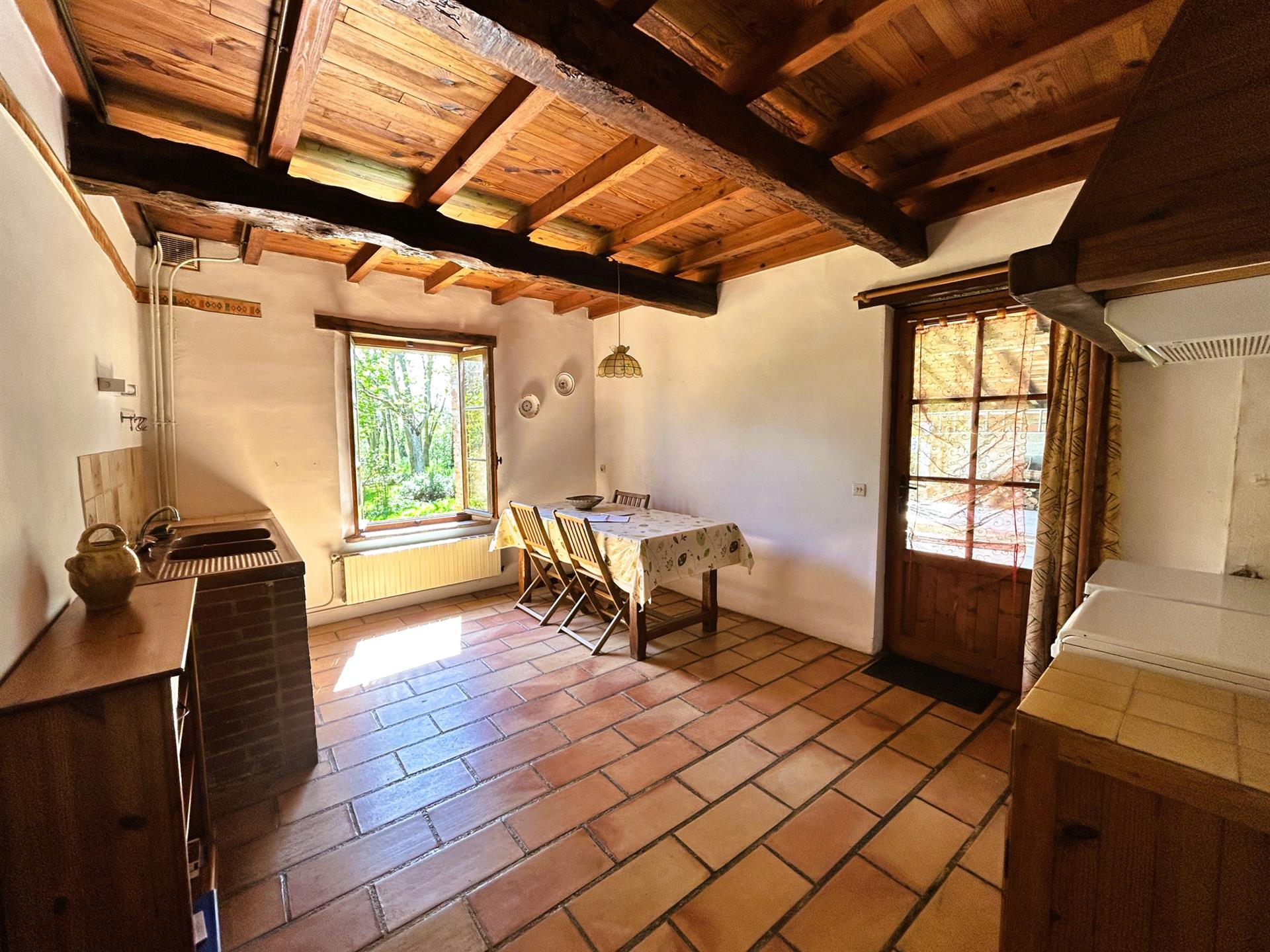 Altes Bauernhaus - 2 Wohnungen - Werkstatt - 3909m2 Grundstück - Blick auf die Pyrenäen - in der Nä