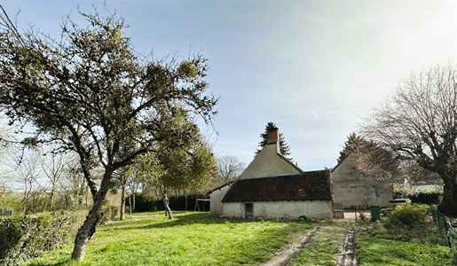 Kleines strohgedecktes Ferienhaus mit 2 Zimmern im Dorf Chatillon en Bazois