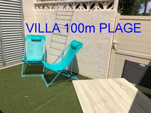 Le Barcares Lydia Playa Villa A 100M Mer Terrasse Clim
