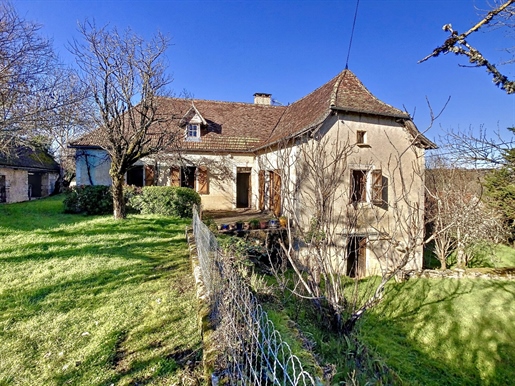 Maison quercynoise - Causse de Cajarc - Piscine