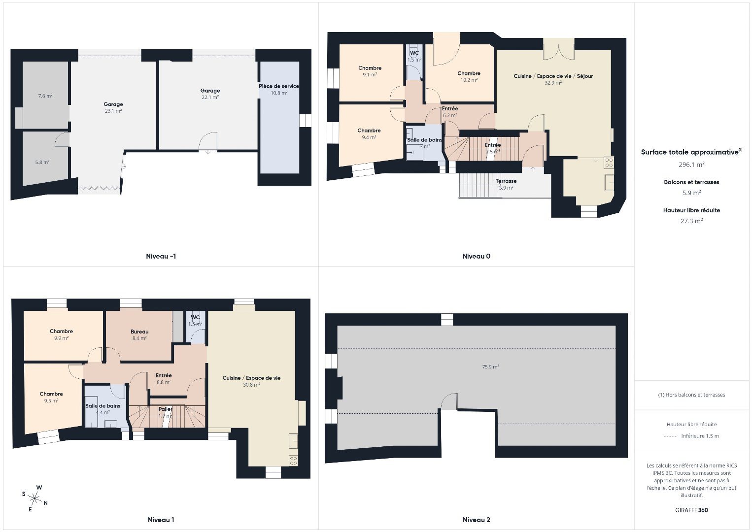 Maison à vendre, 150m², Agen-d'Aveyron