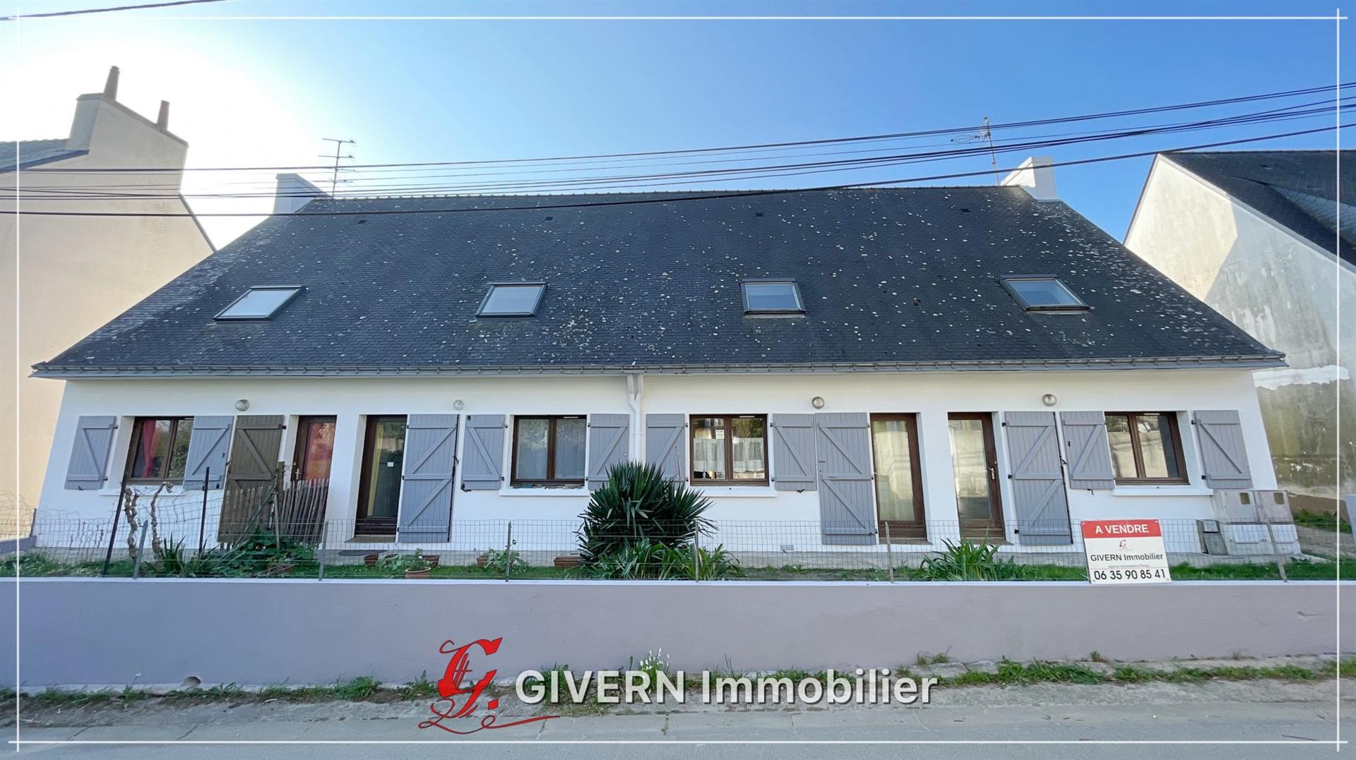 Sole agent: Charming house of 69 m² between Port Tudy and the