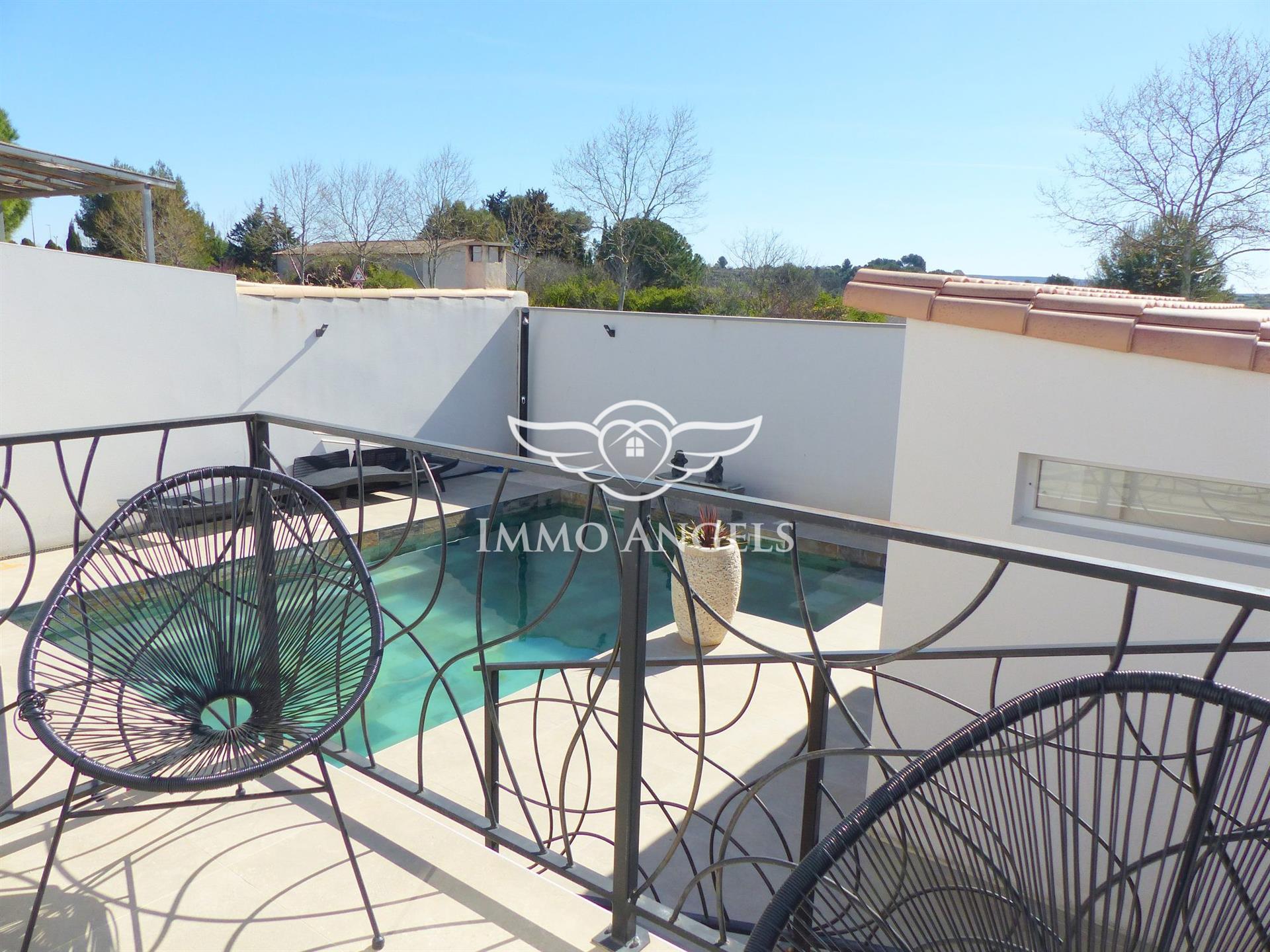T5 house of 123m² with swimming pool.