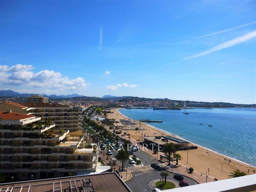 5 2 and 3 room apartments Fréjus Plage facing the sea