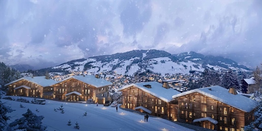 For Sale: Apartment In The Alps - Haute Savoie / Megeve / "Les Chalets De L'observatoire" / Panorami