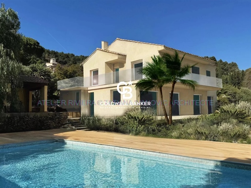 Villa in country setting with beautiful sea view - 83320 Carqueiranne