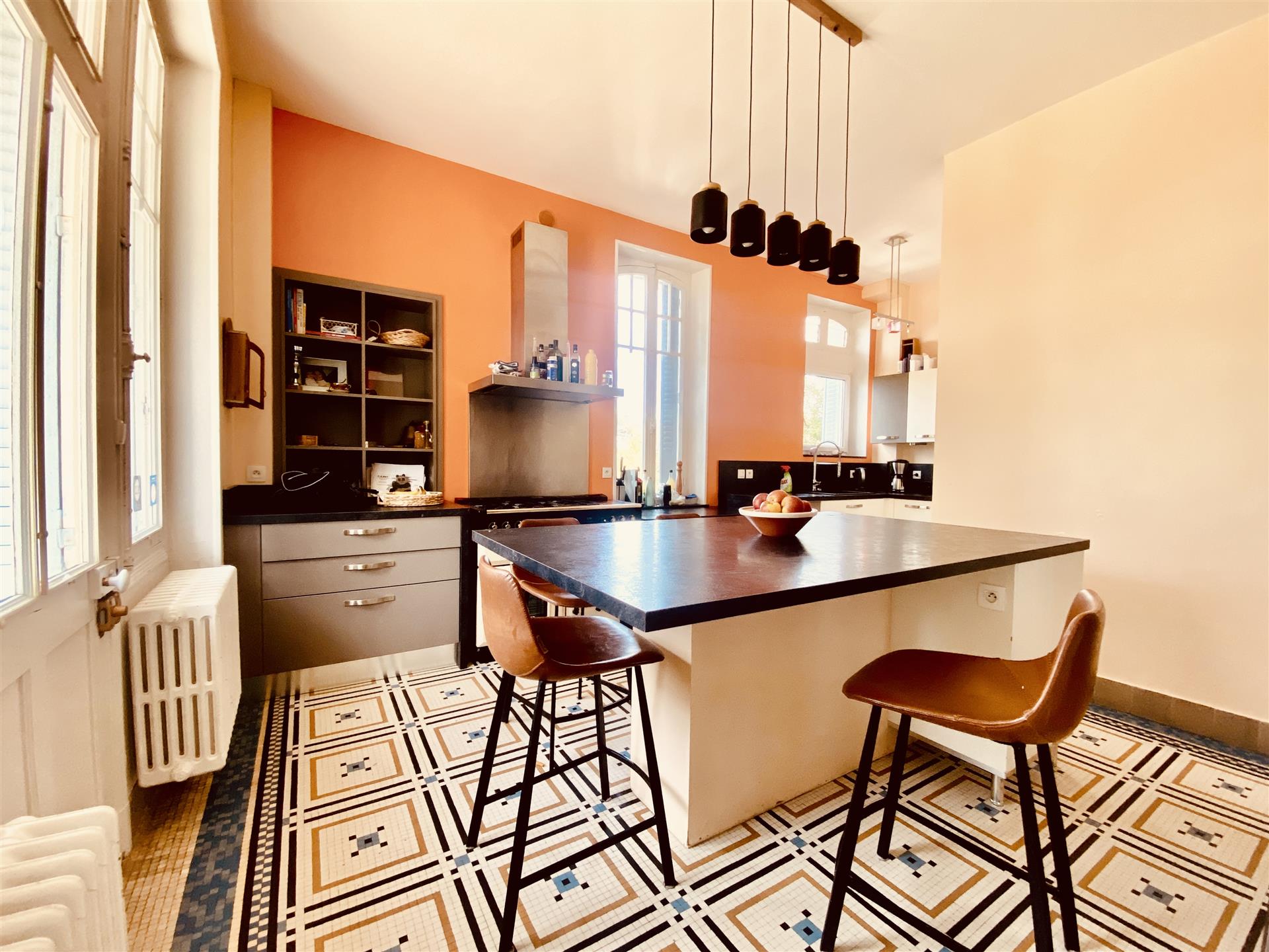 Villa burguesa en una aldea termal