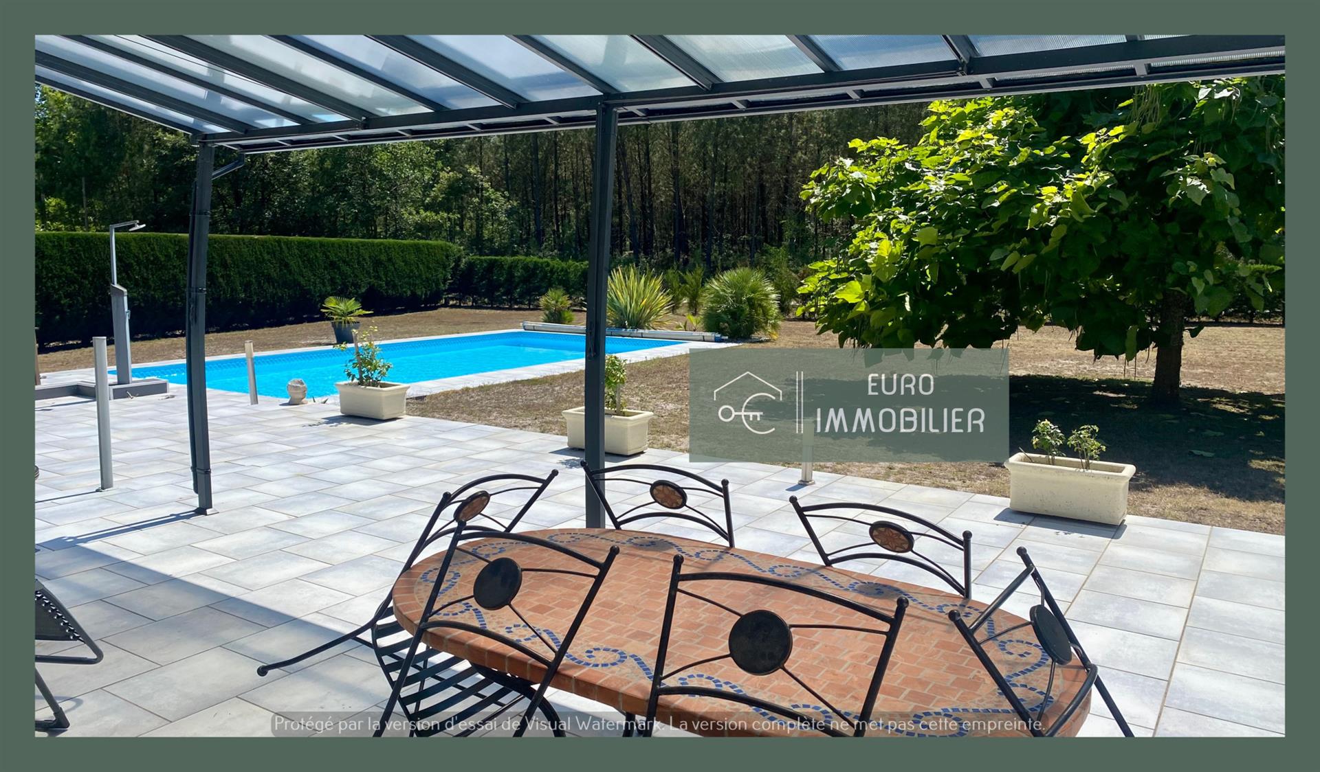 Contemporary Single-Story Pool - 3 bedrooms