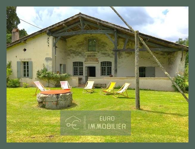 Landaise Stone House - 10 min from Bazas