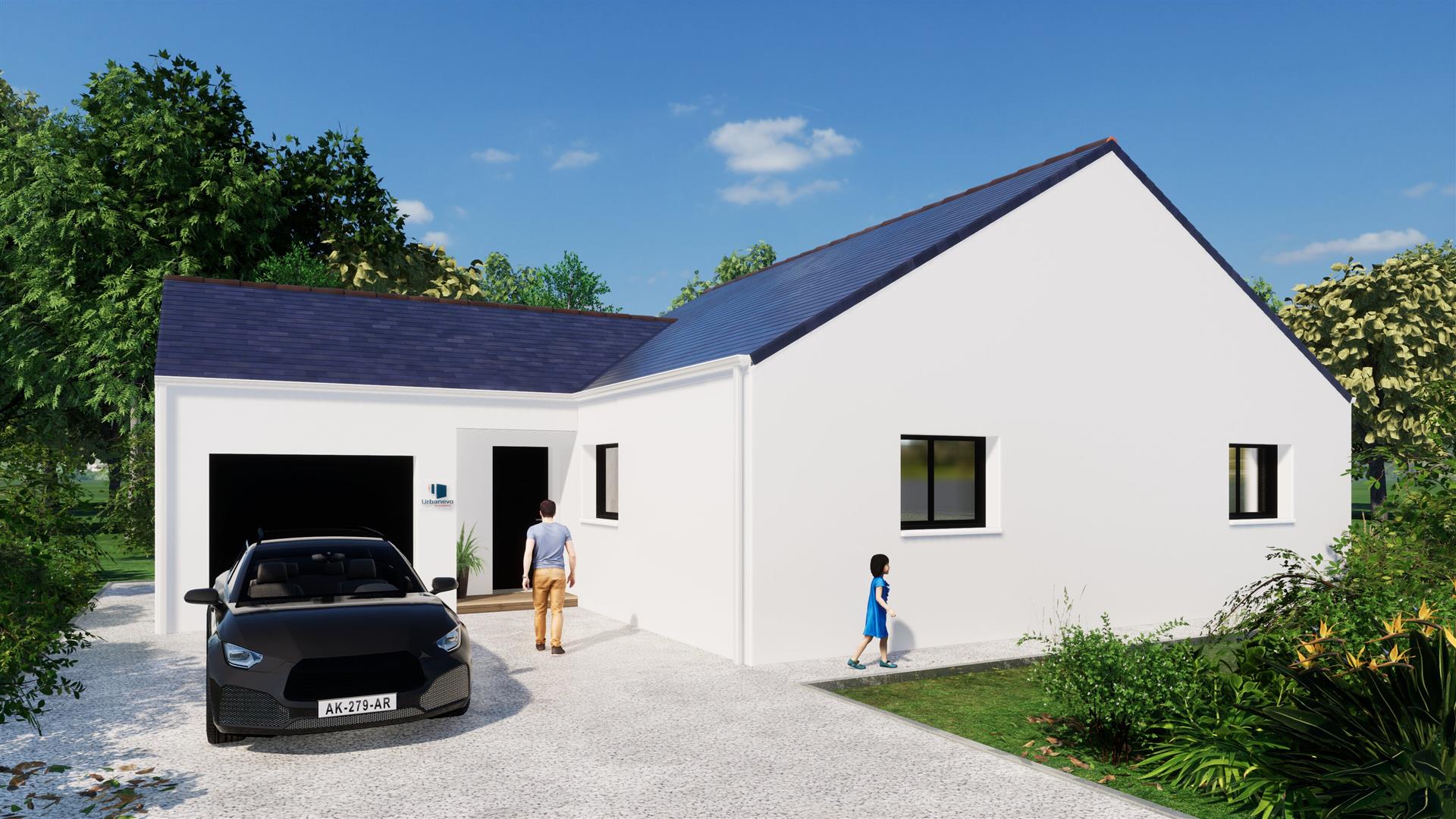 ? Brand-New 3-Bedroom Bungalow in La Chèze 