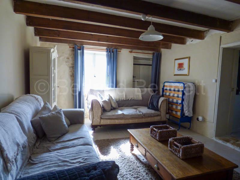 Pretty detached stone cottage with large garden