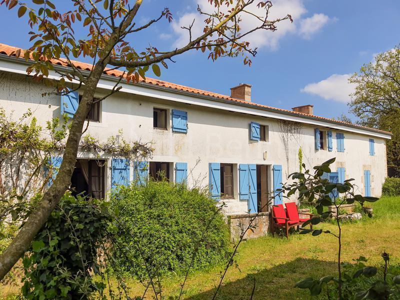 Charming Renovated Longère with 2nd House to Renovate, Outbuildings and Land