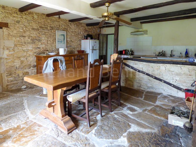 Charming Renovated Longère with 2nd House to Renovate, Outbuildings and Land
