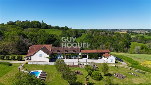 Renovated farmhouse and cottage, in absolute calm with great potential!