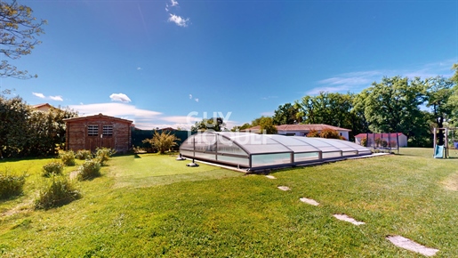 Maison landaise 114 m² avec piscine et terrain constructible