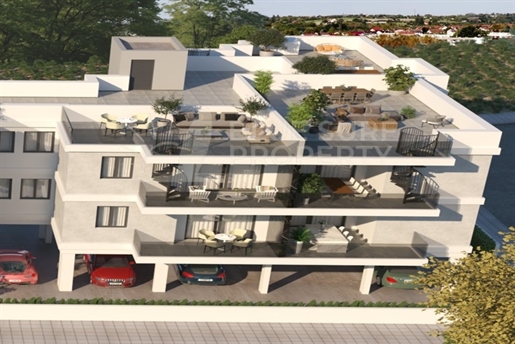 Spectacular 2-bedroom Apartment with Roof Garden & Country Views located in the village of Sotira