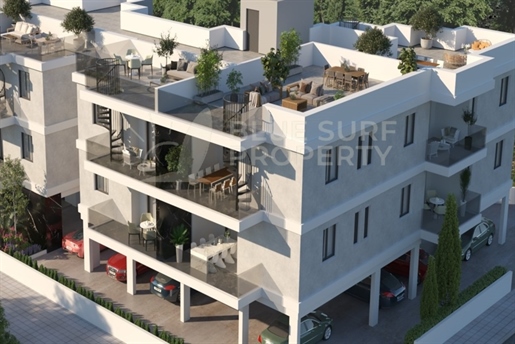 Spectacular 2-bedroom Apartment with Roof Garden & Country Views located in the village of Sotira