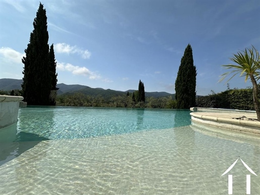 Villa méditerranéenne avec piscine et vues dominantes
