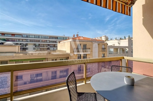 Cannes - 4 pièces, balcon 10 m2, cave et parking