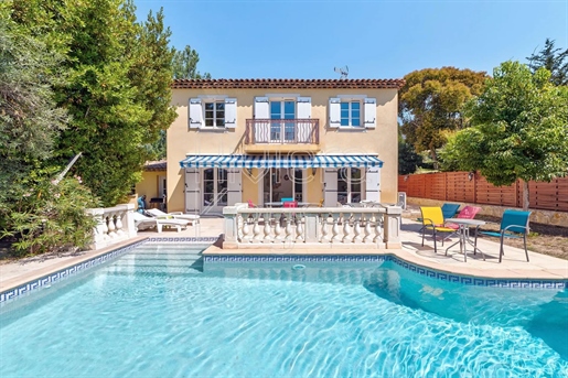 Juan-Les-Pins - La Badine : Villa, 3 chambres, avec piscine proche des plages