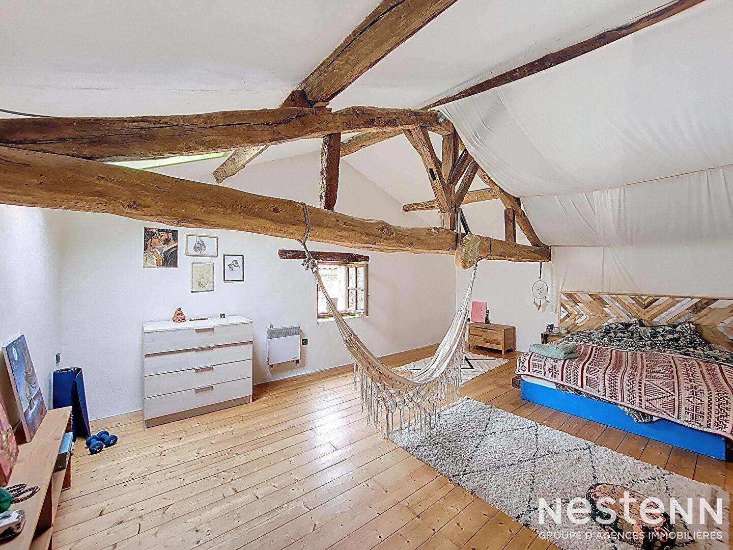 For Sale Stone house of 164 m² with outbuilding of 120 m² and large plot of land in a hamlet