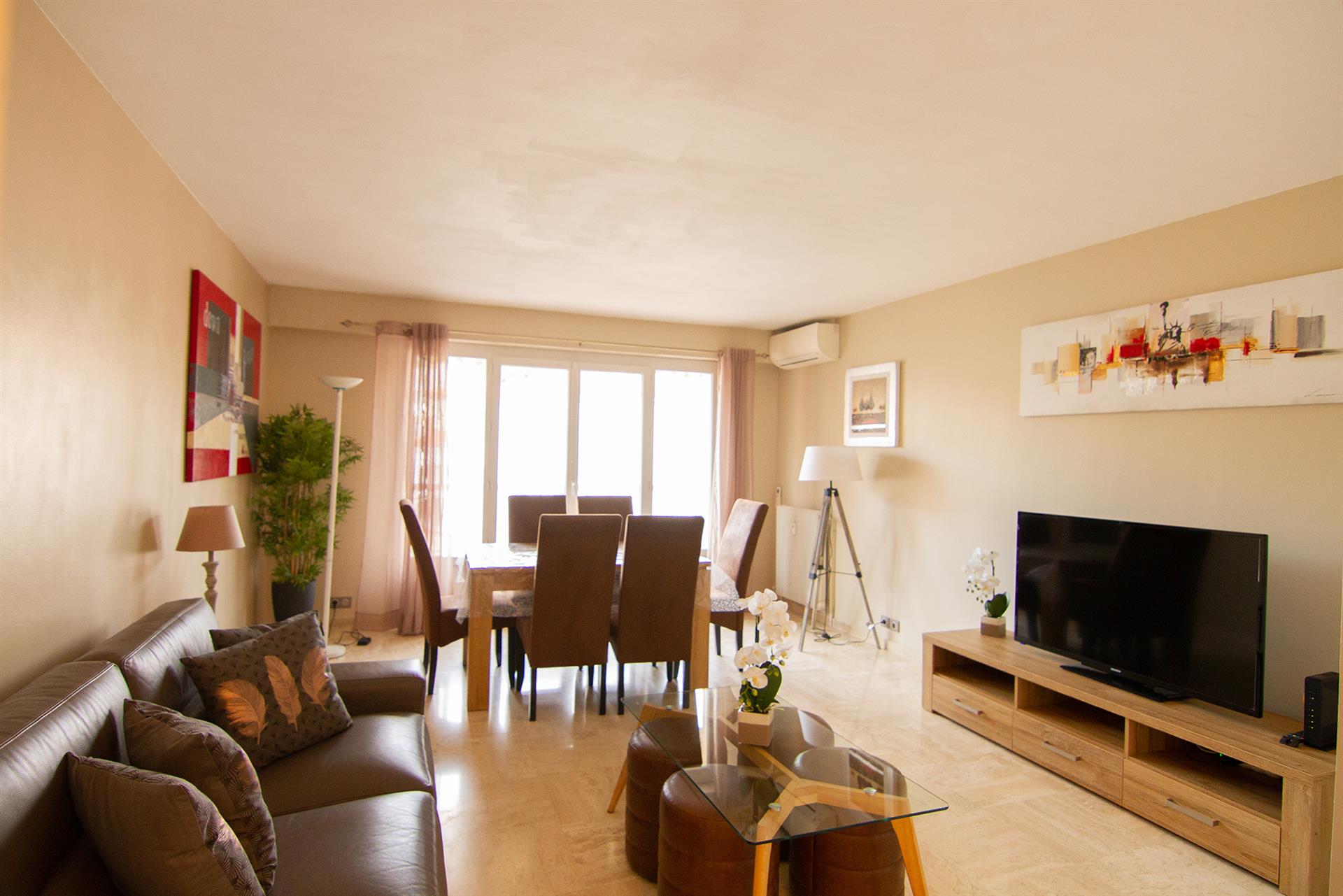 Superb apartament T4 cu două terase în Cannes, Quartier des Anglais 