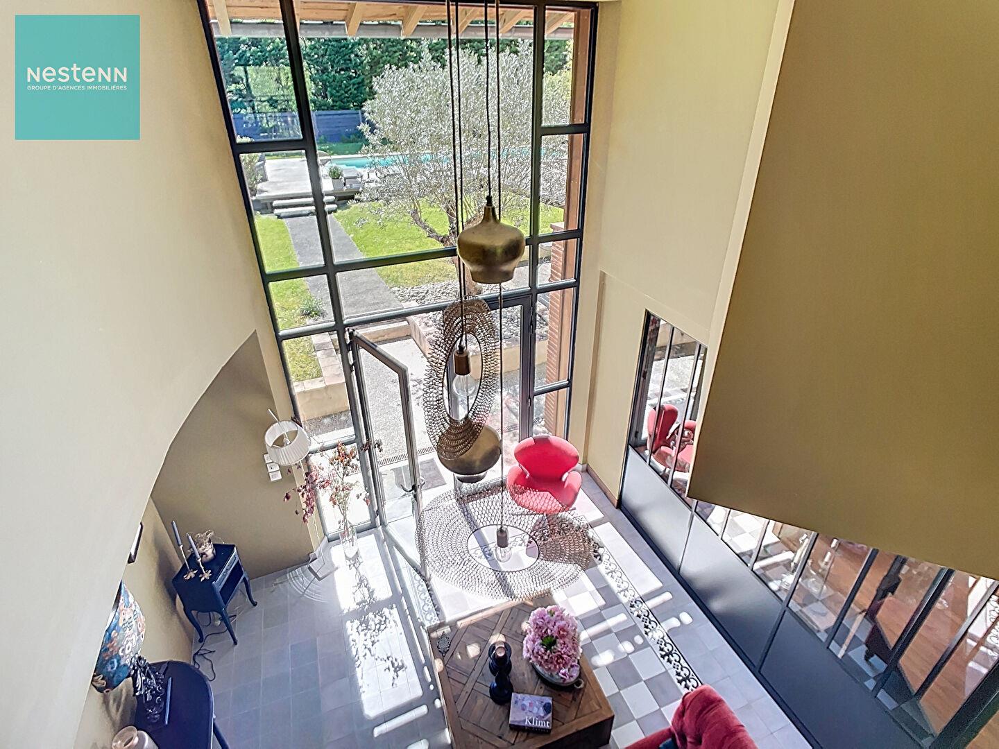 Demeure de prestige, 402 m2, 5 suites, piscine et jardin, proche Villefranche de Lauragais