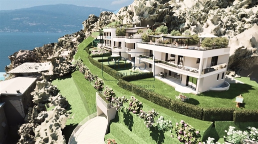 Appartamento di lusso dal design moderno con terrazze e vista lago a Laveno Mombello - Lago Maggiore