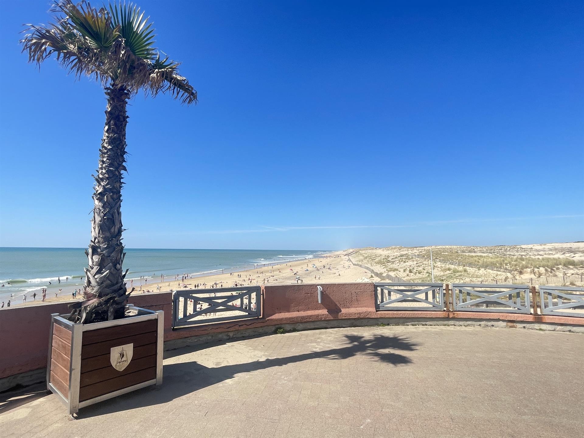 For sale house Lacanau Ocean 4 bedrooms large terrace with jacuzzi beach at 300 meters Brus Agency