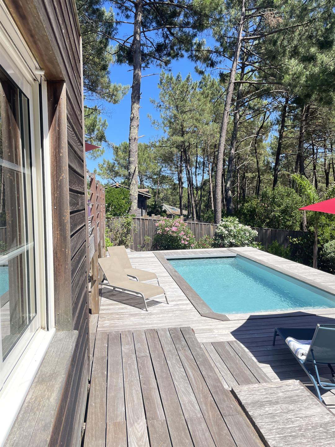 Brussol Lacanau Agency luxury 5 bedroom house with swimming pool terrace 33680 Lacanau Océan Gironde