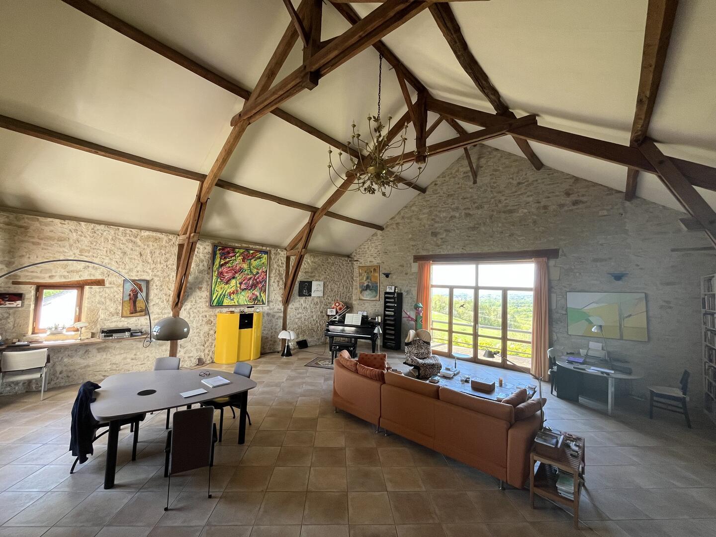 Near Figeac - Old house 176 m² - Panoramic view