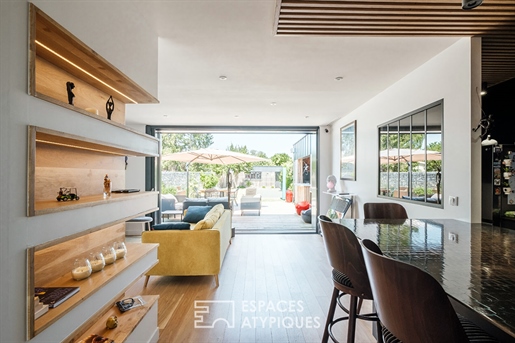 Charmant huis: tussen design en natuur langs de Sèvre Niortaise