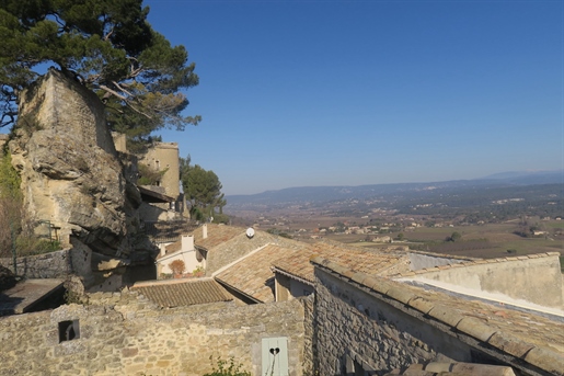 Menerbes, Luberon, a village house with a view.
