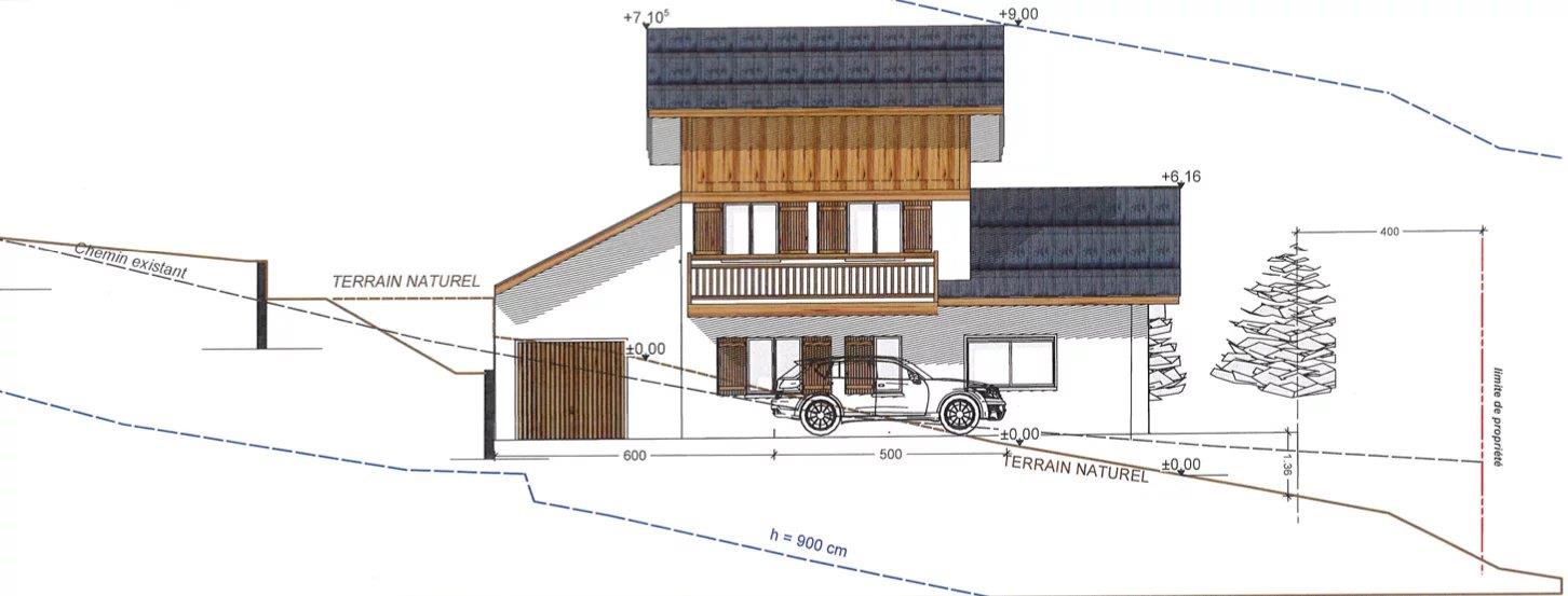 Land with Breathtaking Views of the Historic City of Briançon