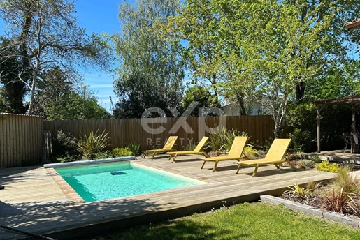 Casa de las Landas con piscina en Biscarrosse Bourg – Exclusivamente