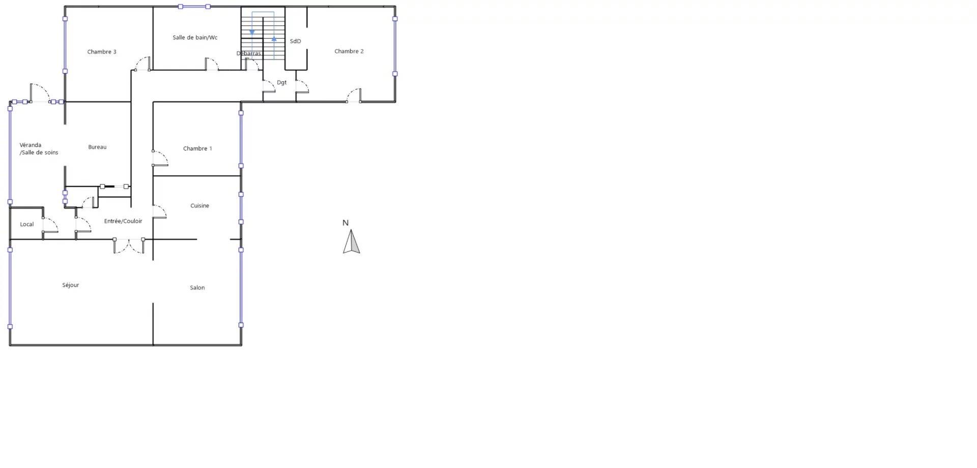 Architect's house to refresh 15 minutes from the sea