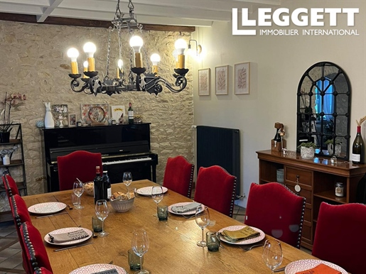 Magnificent Stone Manor with View of the Norman Countryside