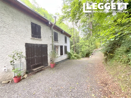Rare opportunity. renovated 2-bed house or gite in tranquil idyllic setting next to a river.